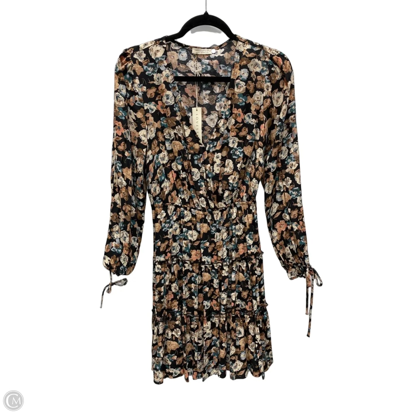 Dress Casual Short By Love Stitch In Floral Print, Size: S