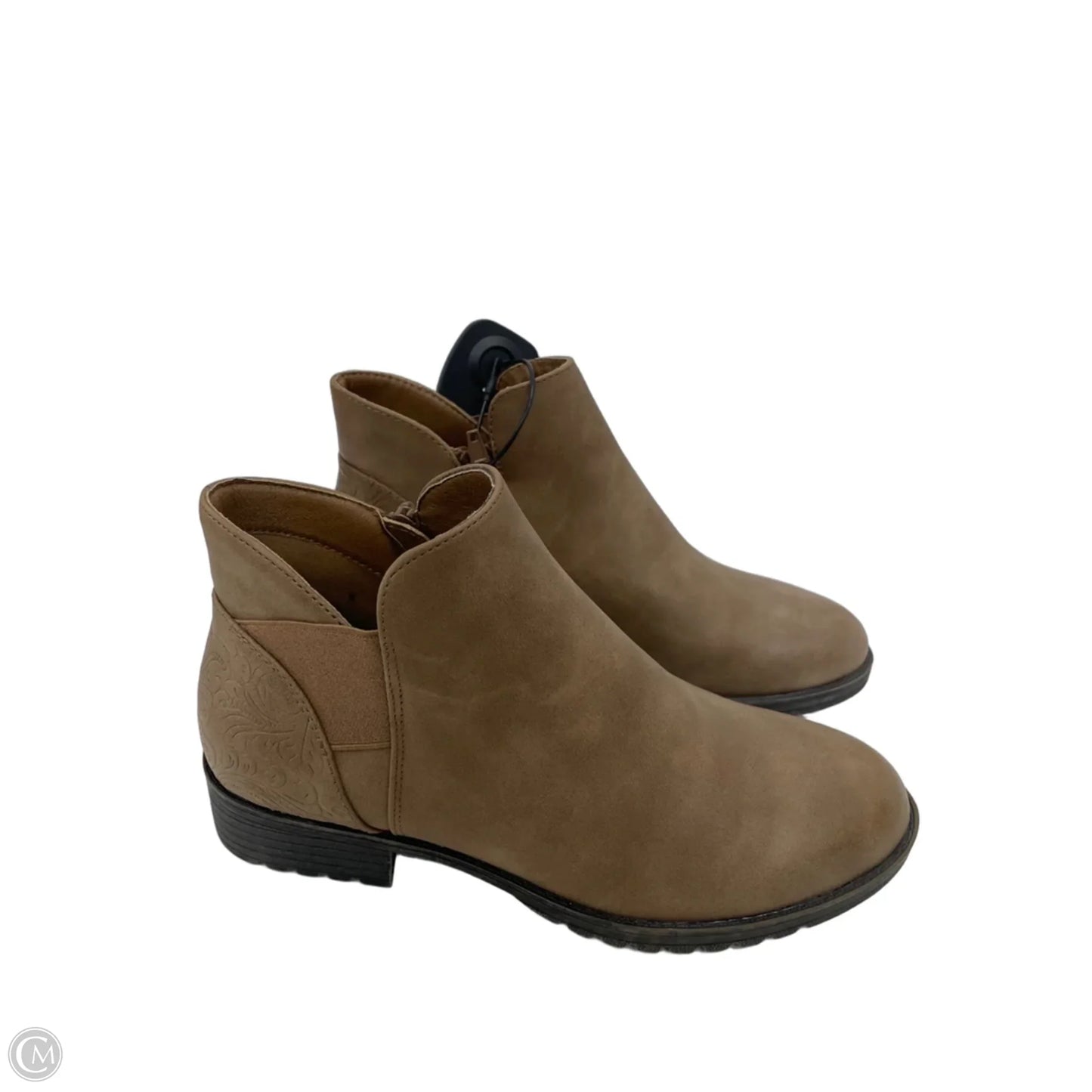 Boots Ankle Heels By Kim Rogers In Brown, Size: 6