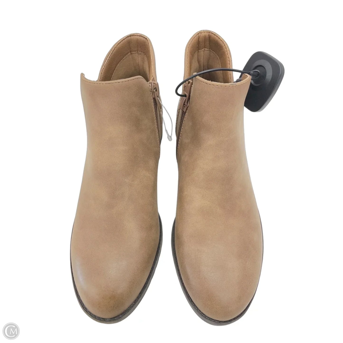 Boots Ankle Heels By Kim Rogers In Brown, Size: 6