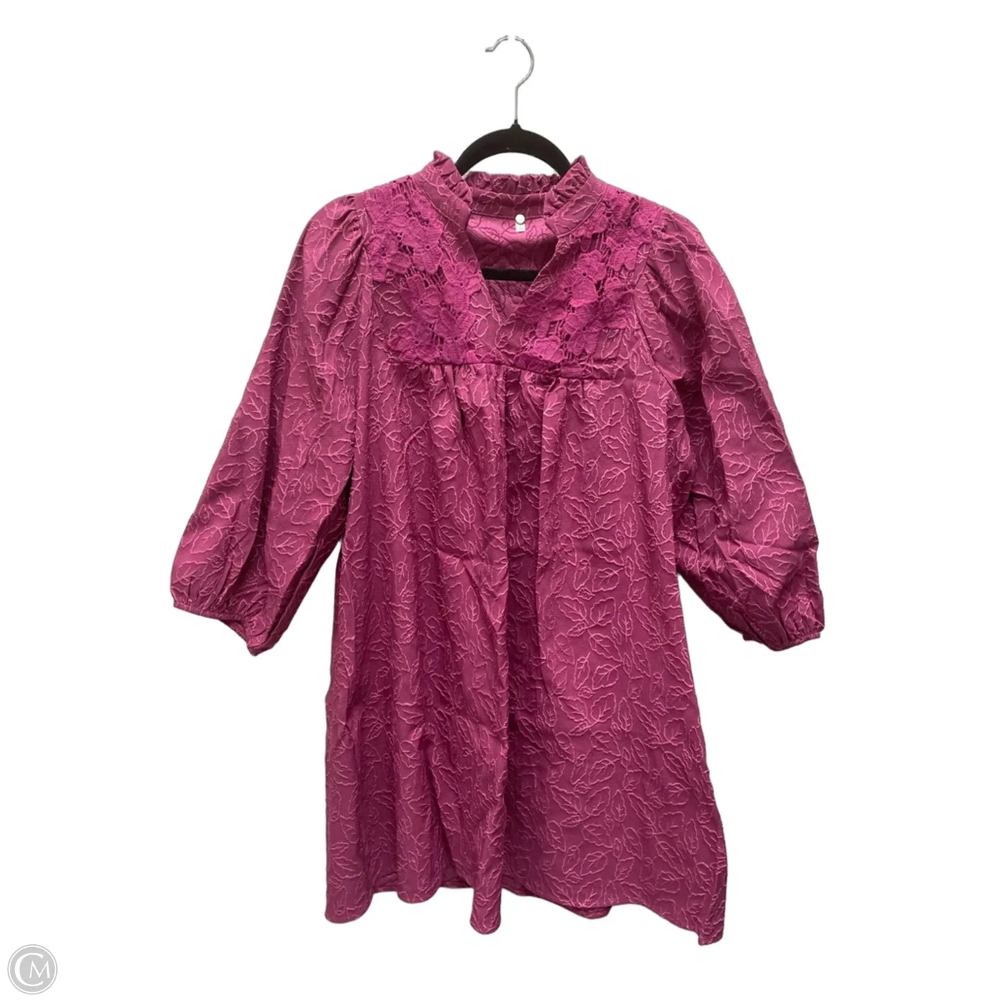 Dress Casual Short By Clothes Mentor In Purple, Size: Xl