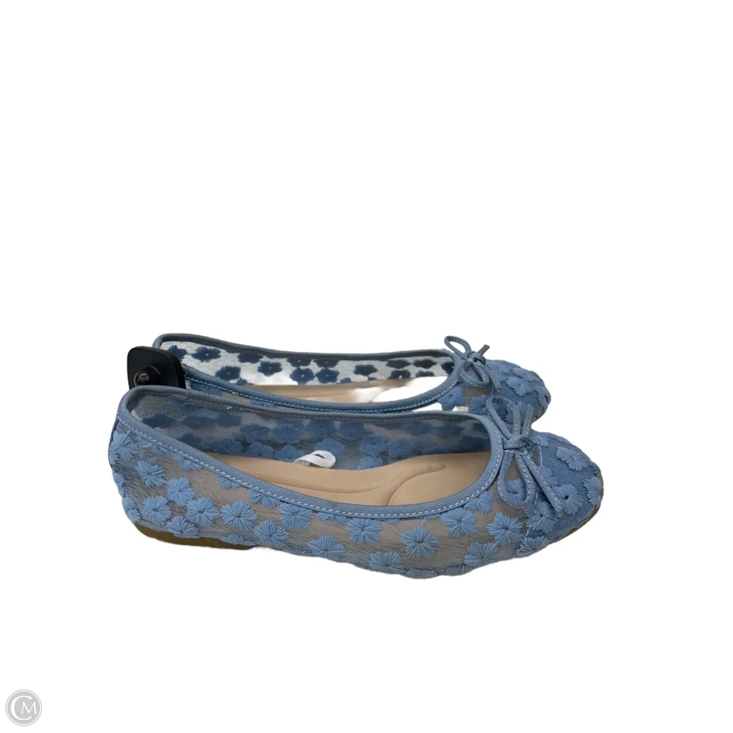 Shoes Flats By Jelly Pop In Blue, Size: 6.5