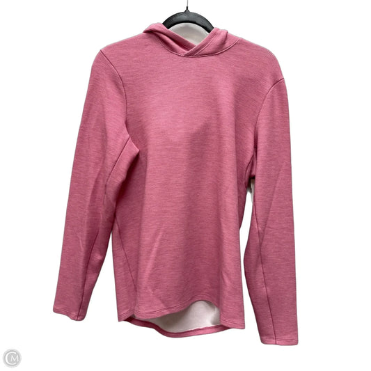 Sweatshirt Hoodie By Lululemon In Pink, Size: S