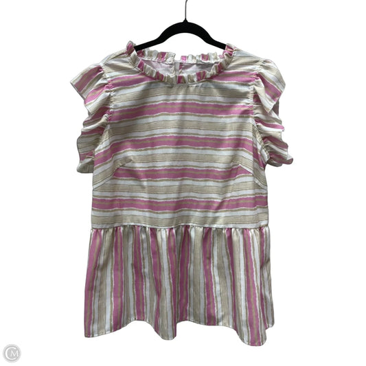 Top Sleeveless By Chicsoul In Multi-colored, Size: 1x