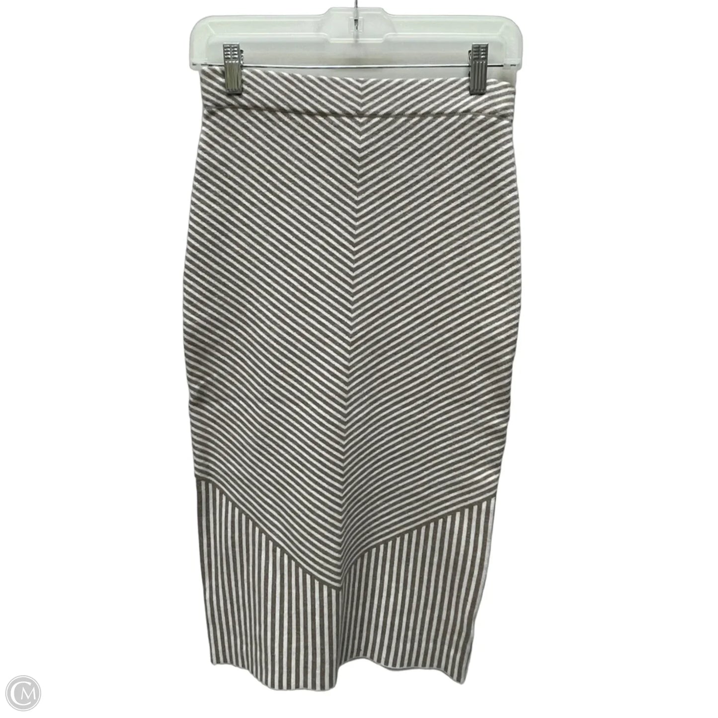Skirt Set 2pc By Rachel Zoe In Striped Pattern, Size: Xs