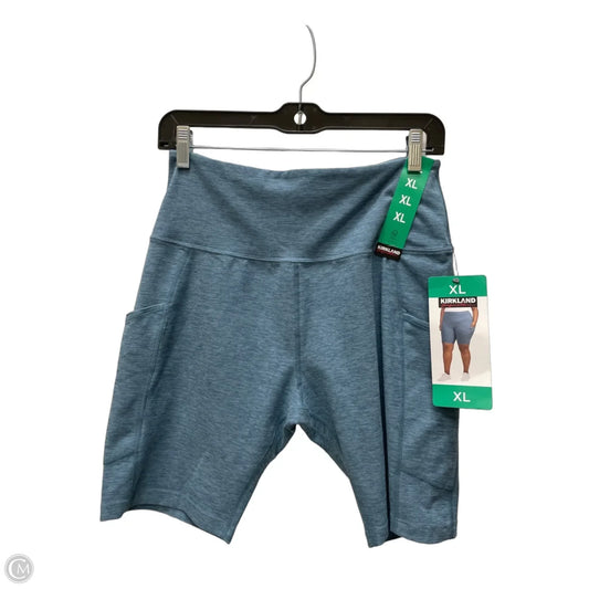 Athletic Shorts By Kirkland In Blue, Size: Xl