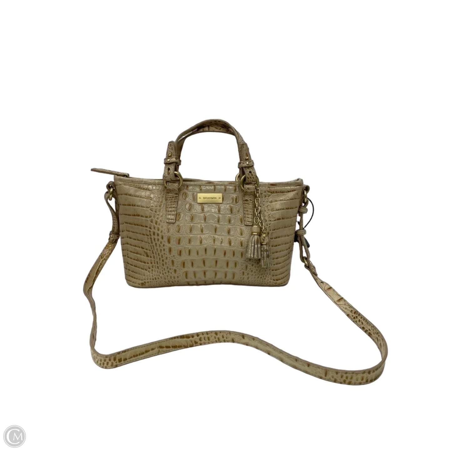 Handbag Designer By Brahmin, Size: Medium