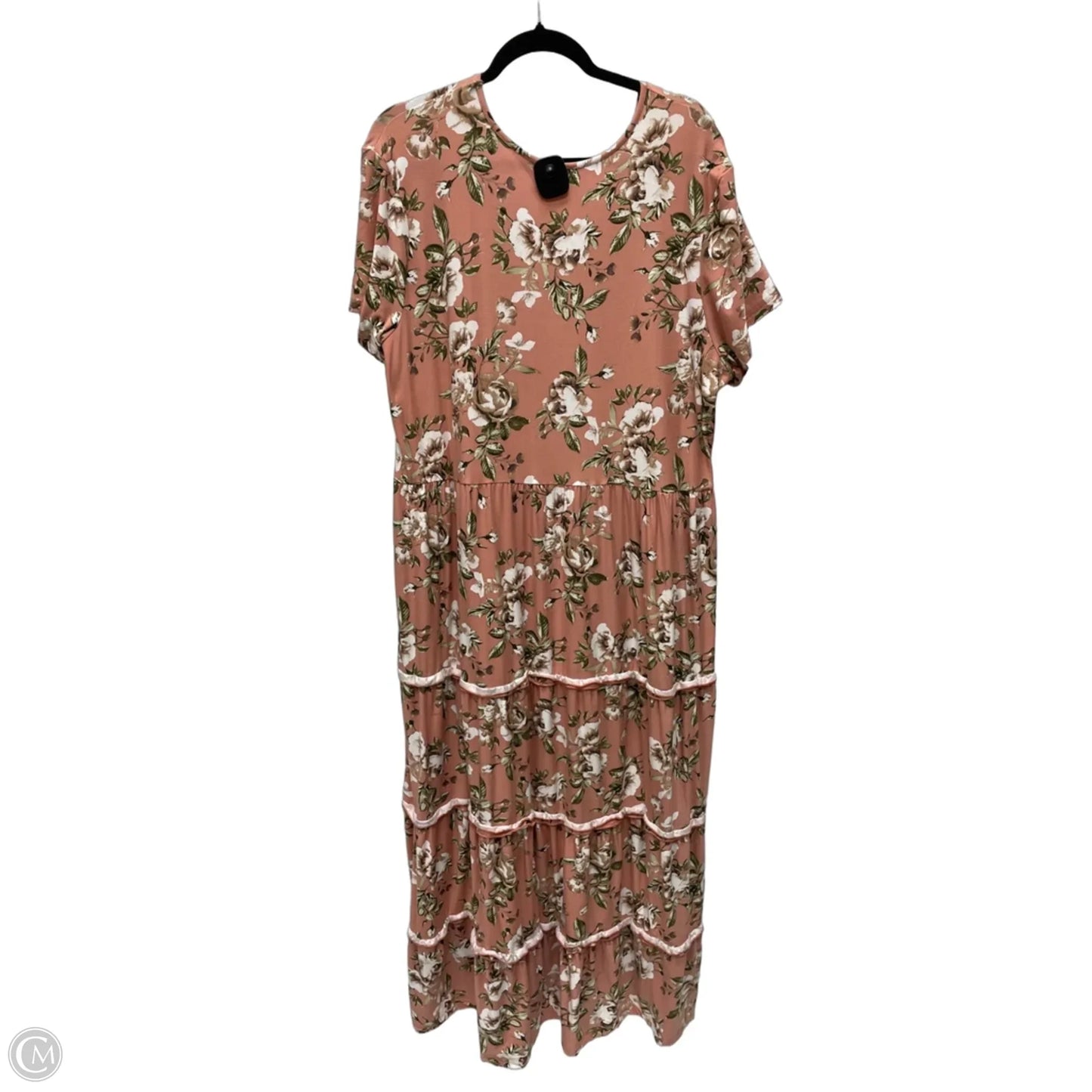 Dress Casual Maxi By J For Justify In Floral Print, Size: 3x