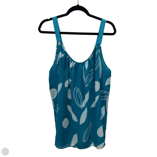 Top Sleeveless By Lane Bryant In Teal, Size: 3x