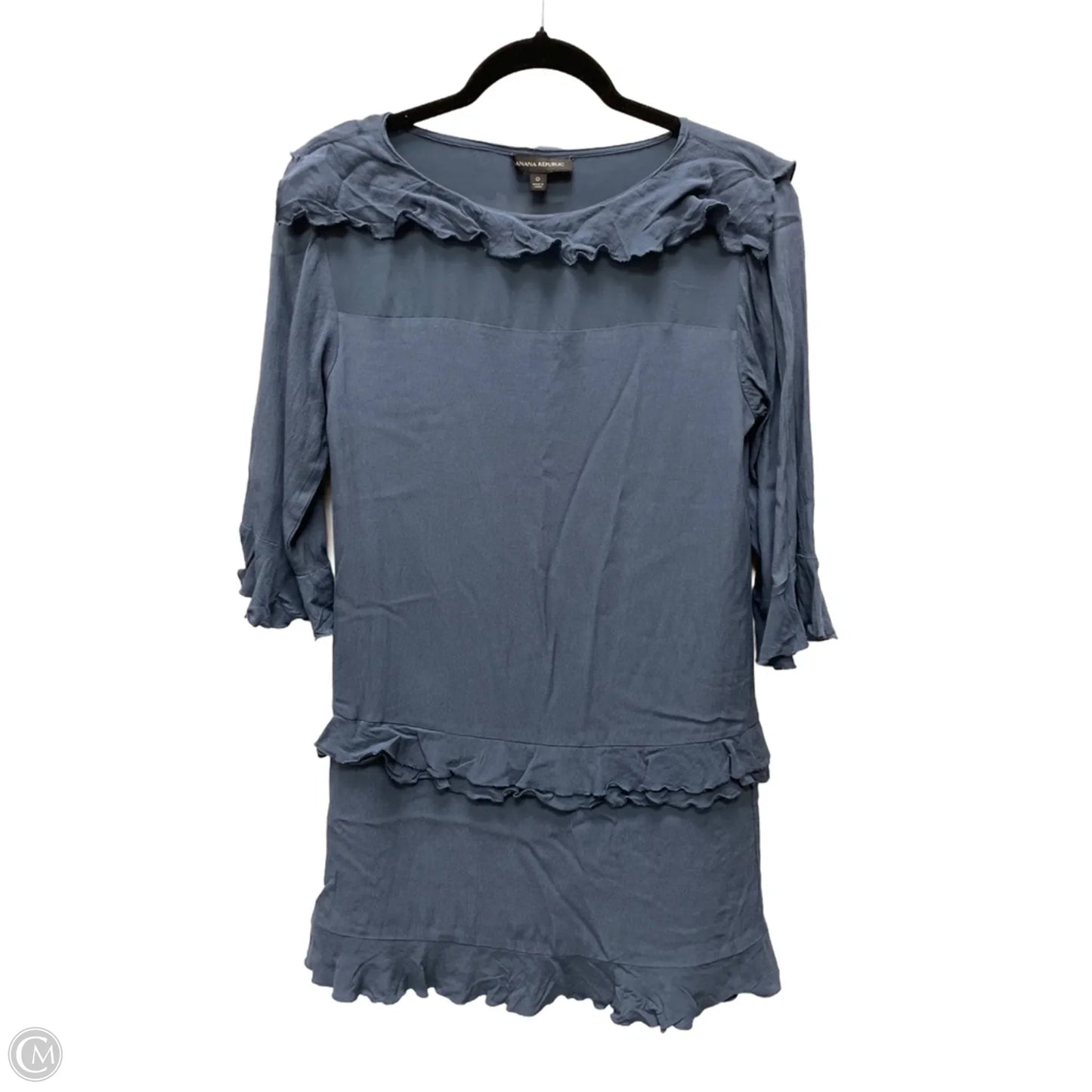 Dress Casual Short By Banana Republic In Blue, Size: 0