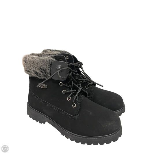 Boots Ankle Flats By Cme In Black, Size: 8.5