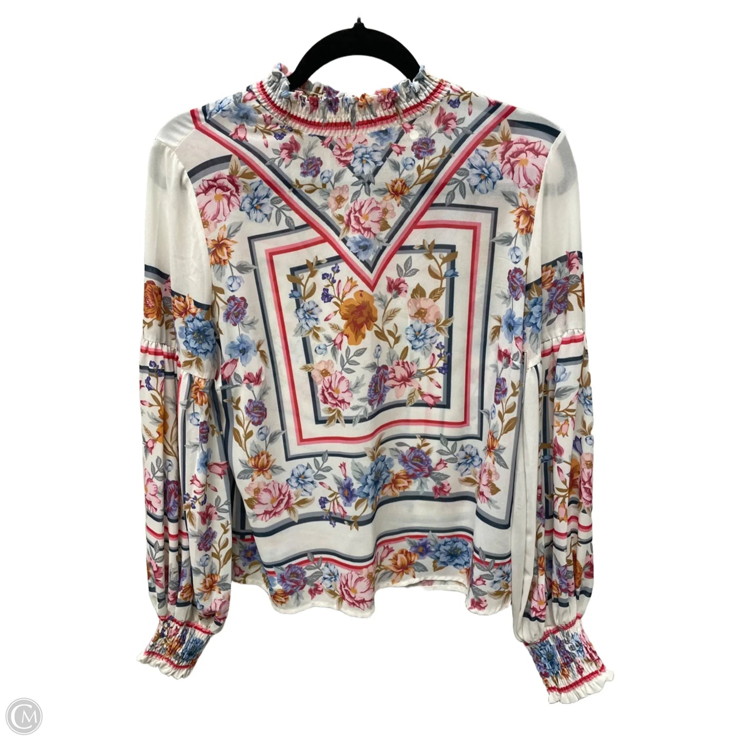 Blouse Long Sleeve By Jealous Tomato In Floral Print, Size: S