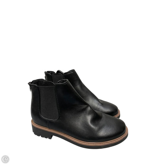 Boots Ankle Flats By Esprit In Black, Size: 8