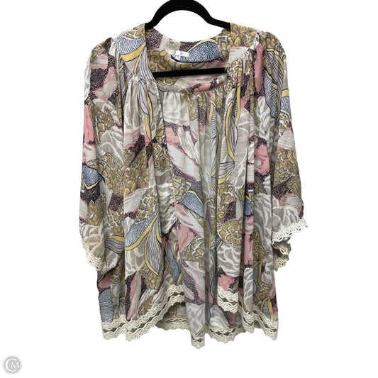 Cardigan By Jodifl In Floral Print, Size: S