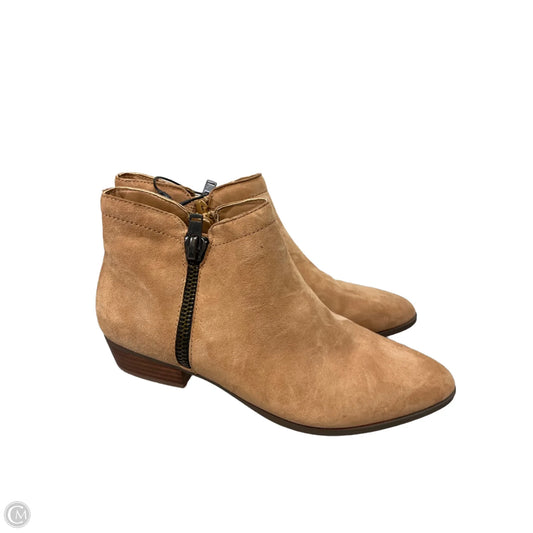 Boots Ankle Flats By Naturalizer In Tan, Size: 8