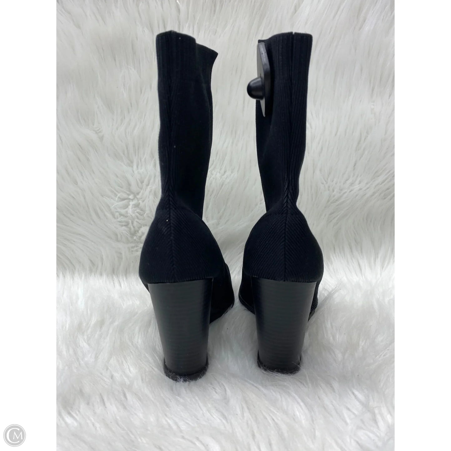 Boots Ankle Heels By Shoedazzle In Black, Size: 11