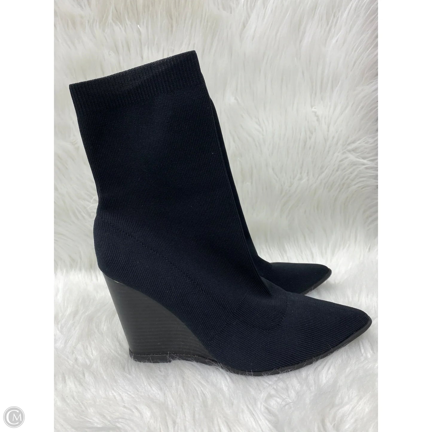 Boots Ankle Heels By Shoedazzle In Black, Size: 11
