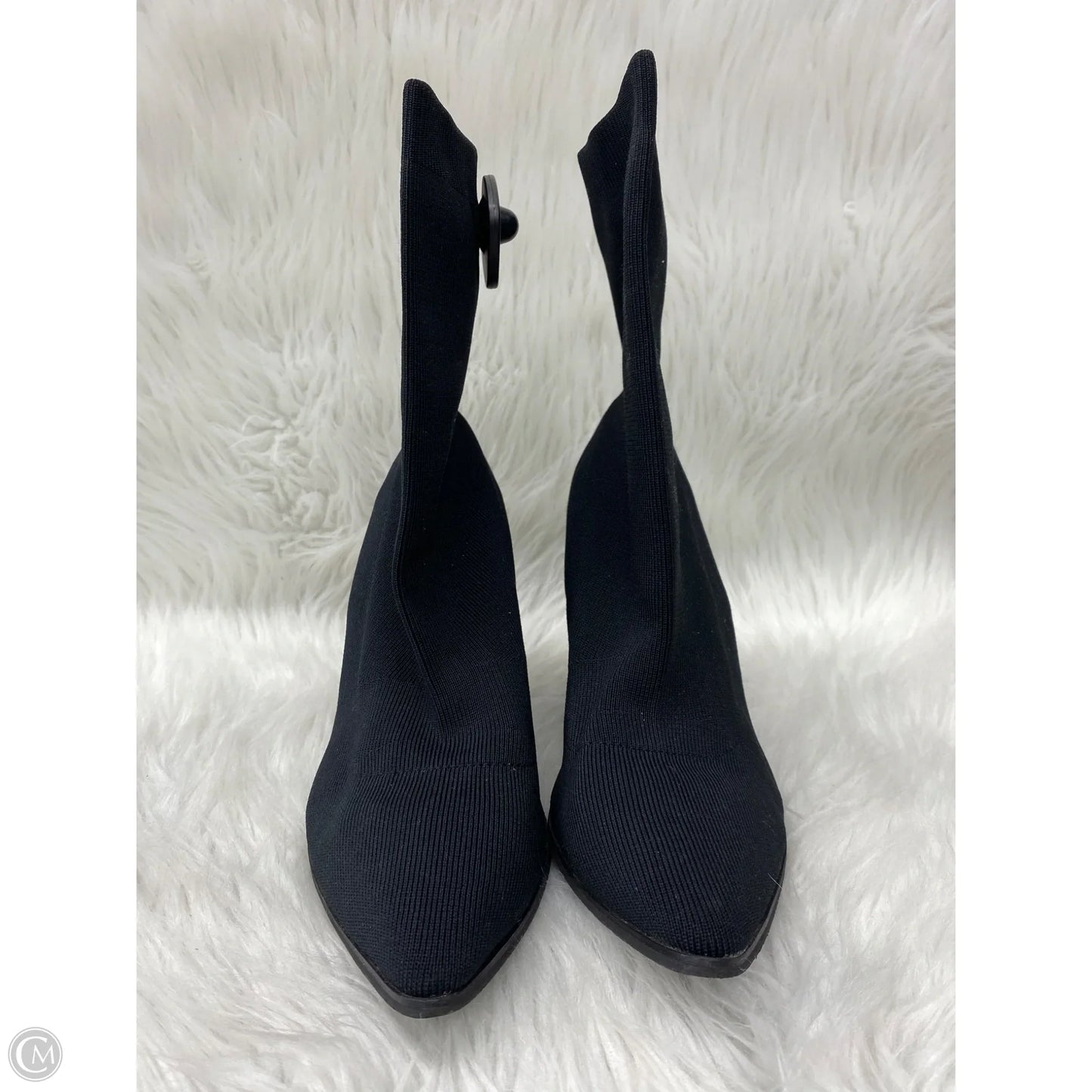 Boots Ankle Heels By Shoedazzle In Black, Size: 11