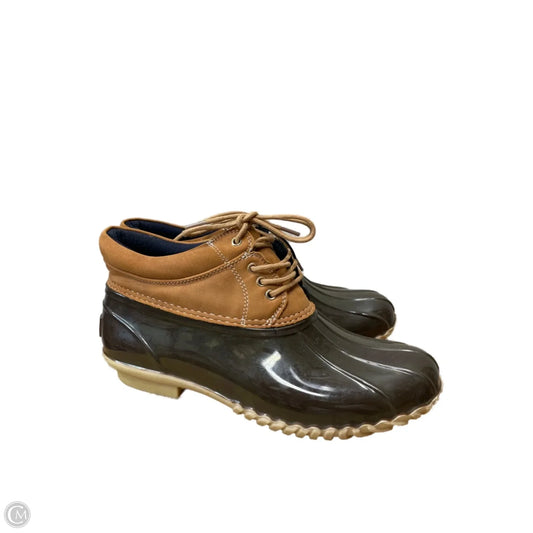 Boots Rain By Tommy Hilfiger In Brown, Size: 8