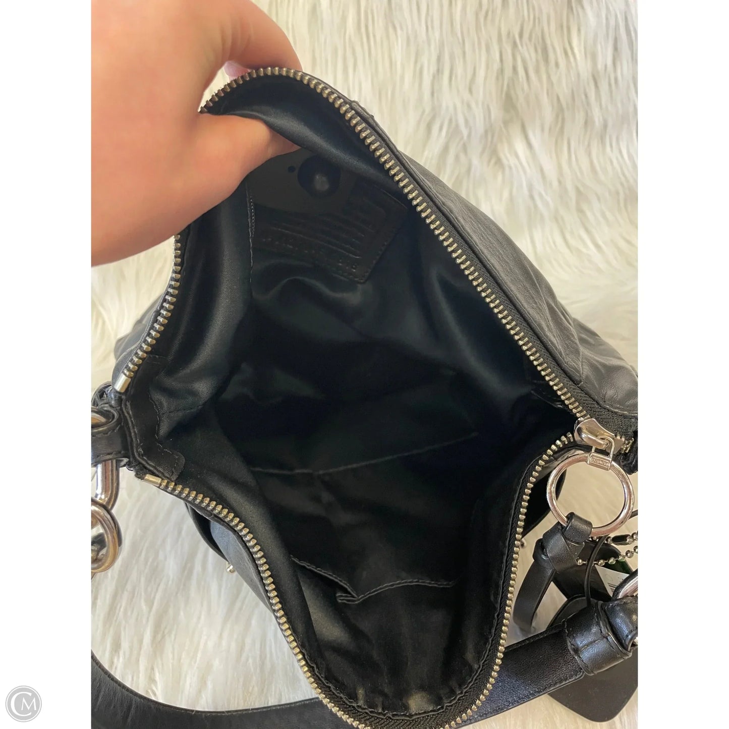 Handbag Designer By Coach, Size: Medium