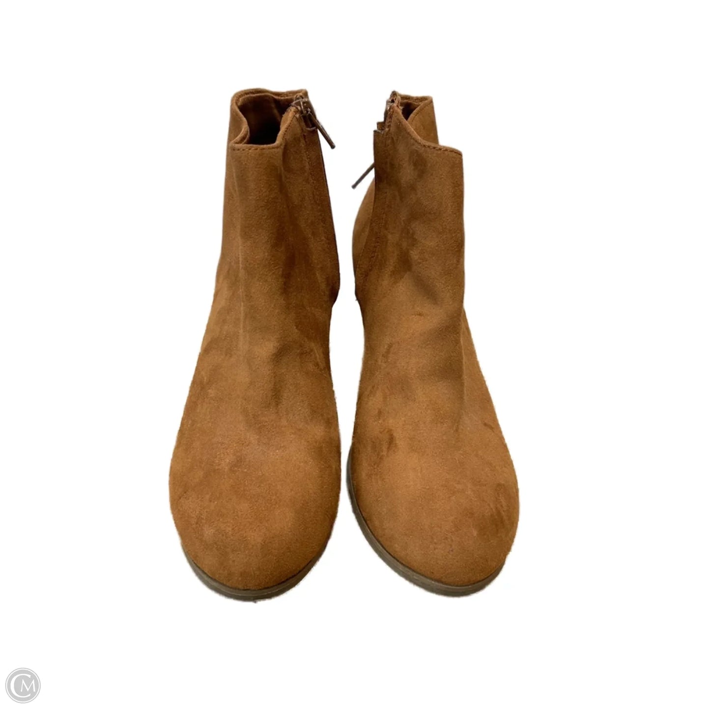 Boots Ankle Heels By Old Navy In Tan, Size: 9