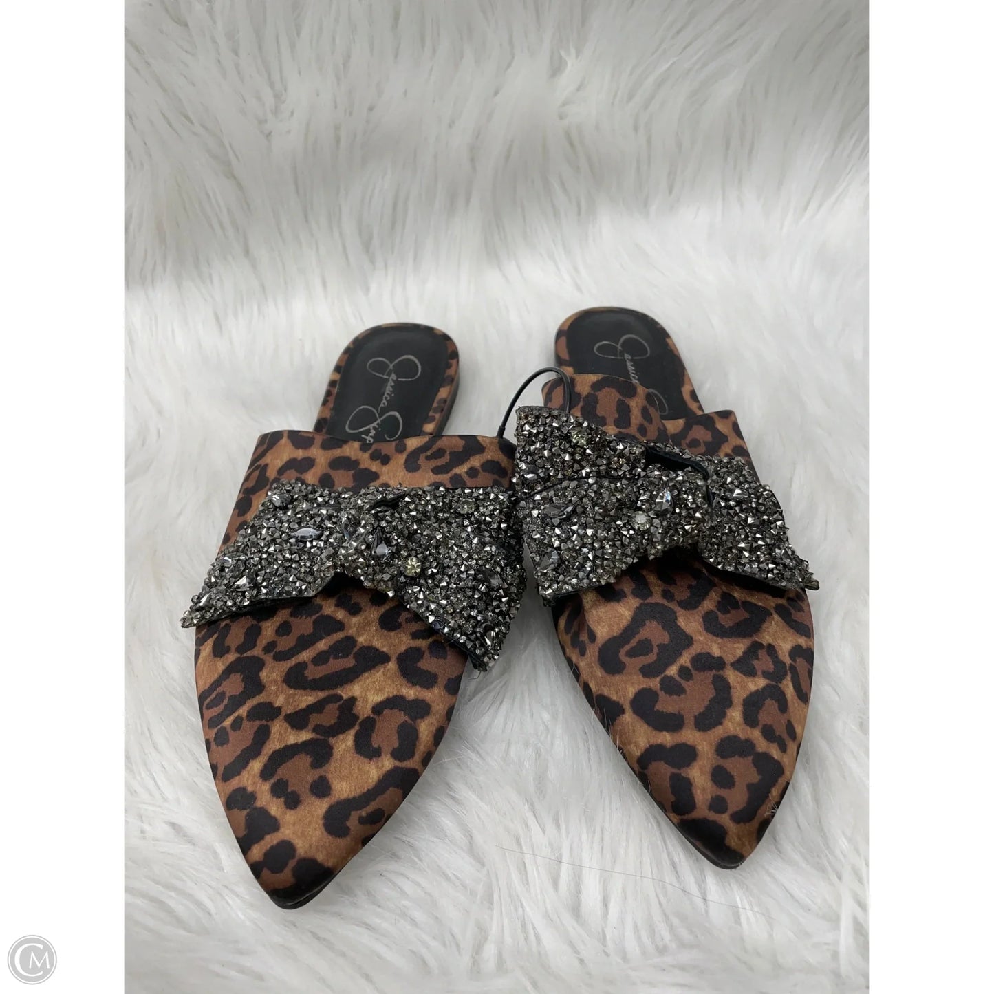 Shoes Flats By Jessica Simpson In Leopard Print, Size: 7.5