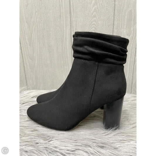 Sandals Heels Block By New York And Co In Black, Size: 9.5