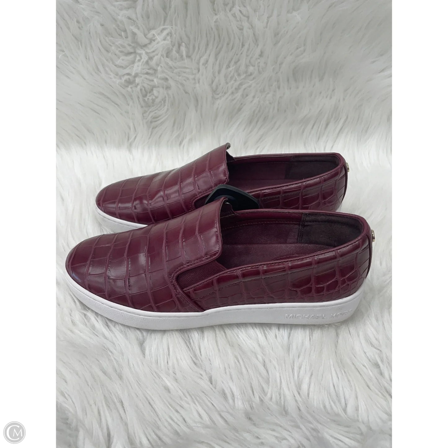 Shoes Designer By Michael Kors In Maroon, Size: 9