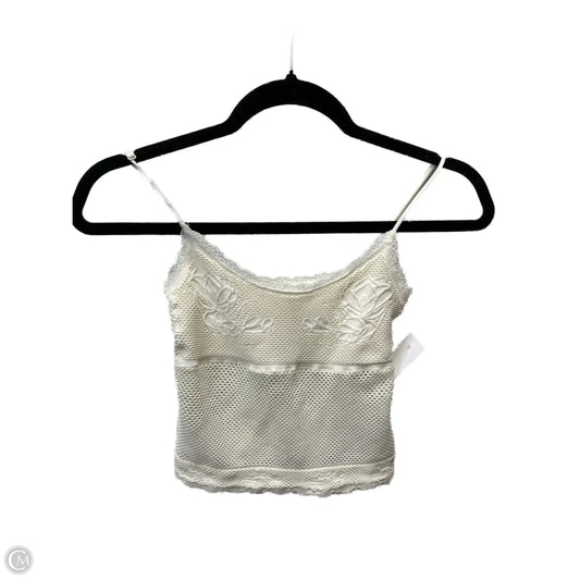 Bralette By Anthropologie In Cream, Size: S