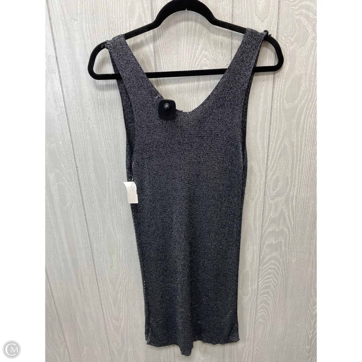 Dress Casual Short By Debut In Black & Silver, Size: S