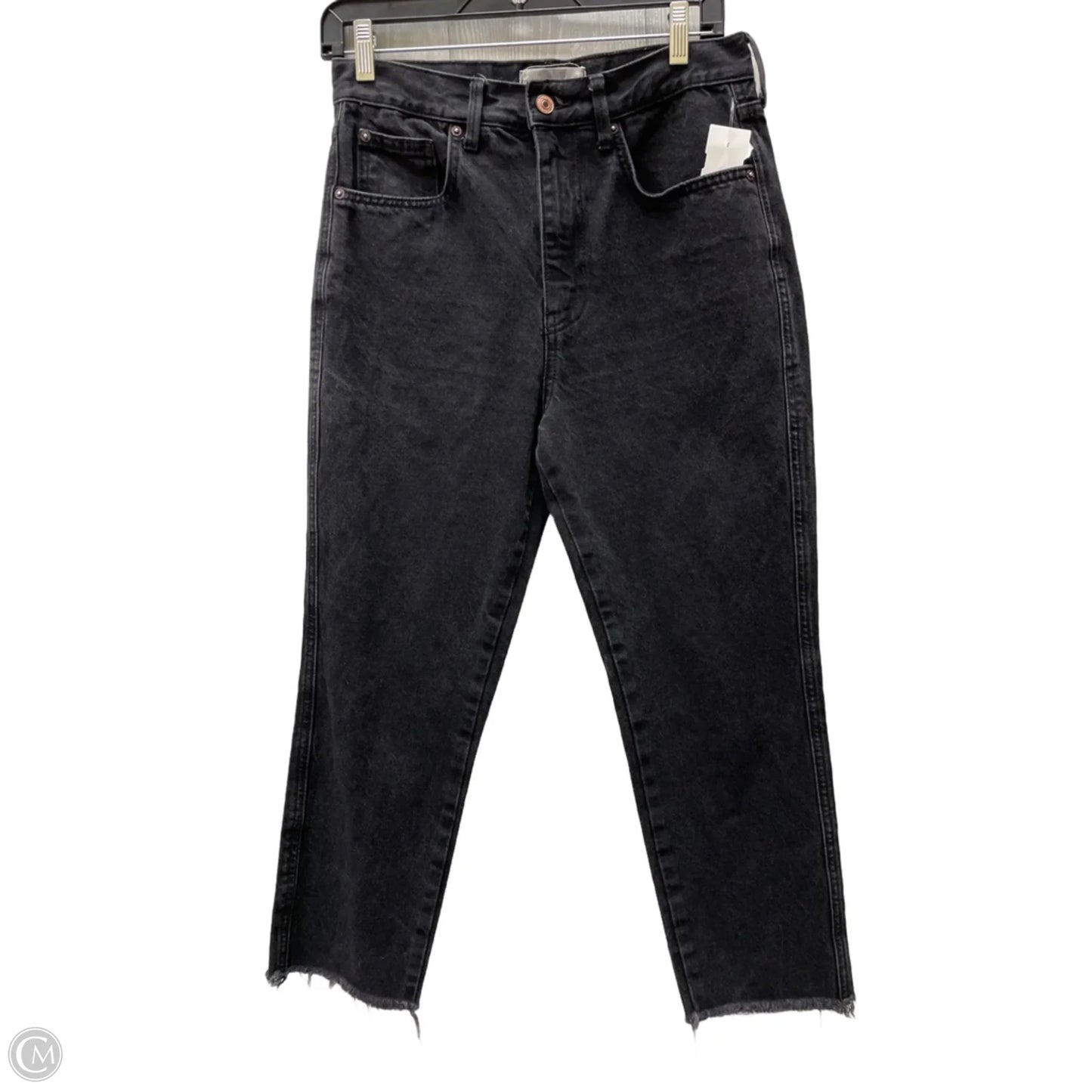Jeans Cropped By We The Free In Black Denim, Size: 4