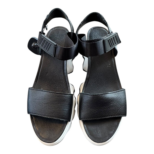 Sandals Designer By Sorel In Black, Size:7