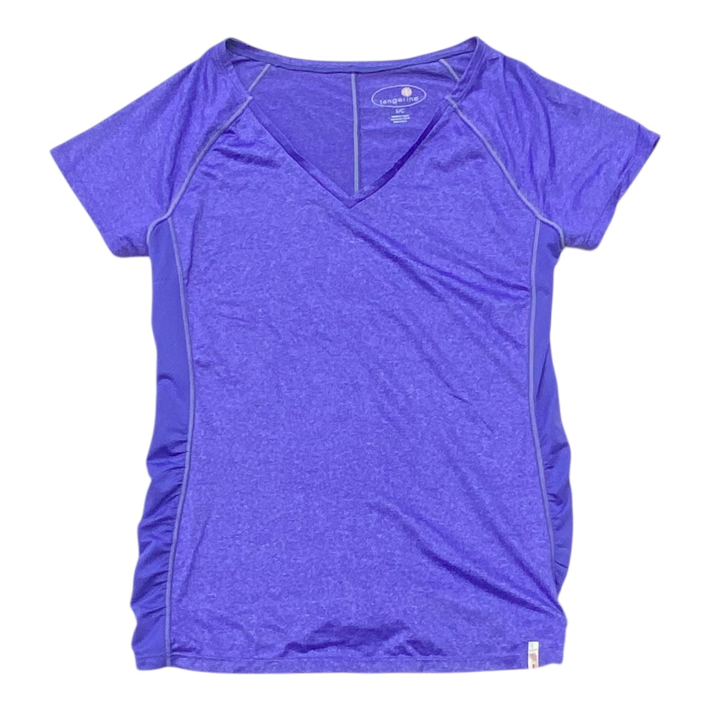 Athletic Top Ss By Tangerine In Purple, Size:S