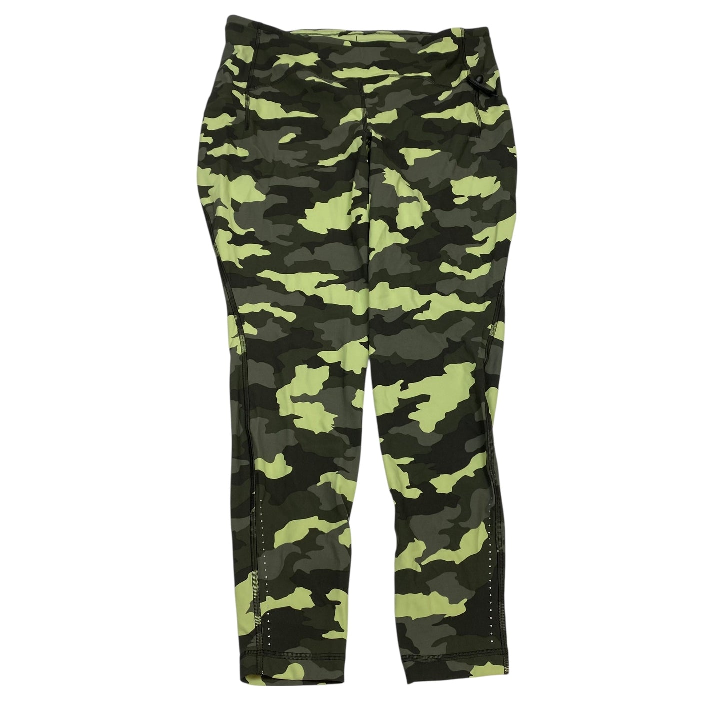 Athletic Leggings By Lululemon In Camouflage Print, Size:L