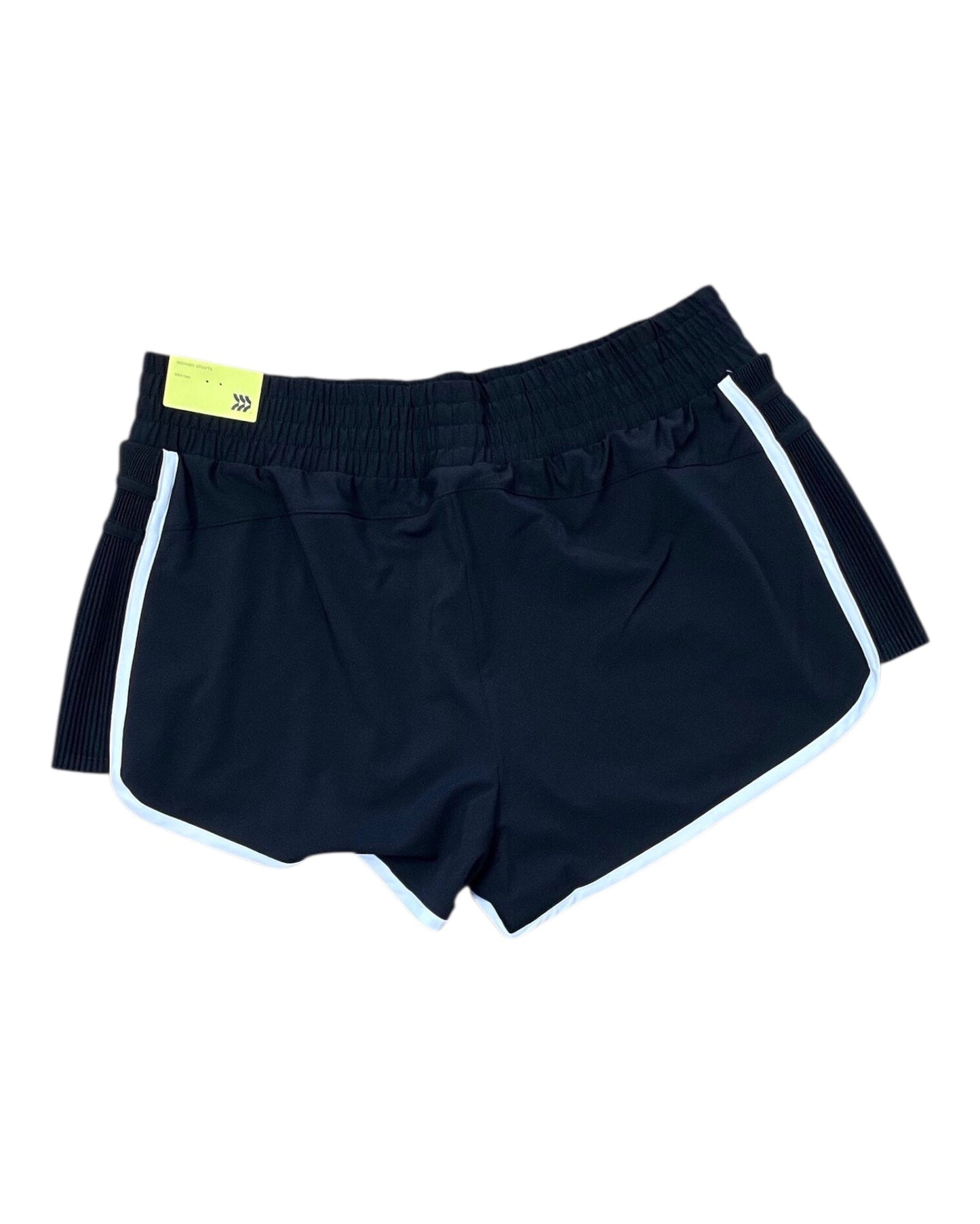 Athletic Shorts By All In Motion In Black & White, Size:L