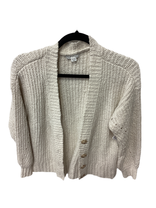 Sweater Cardigan By American Eagle In Cream, Size:Xs