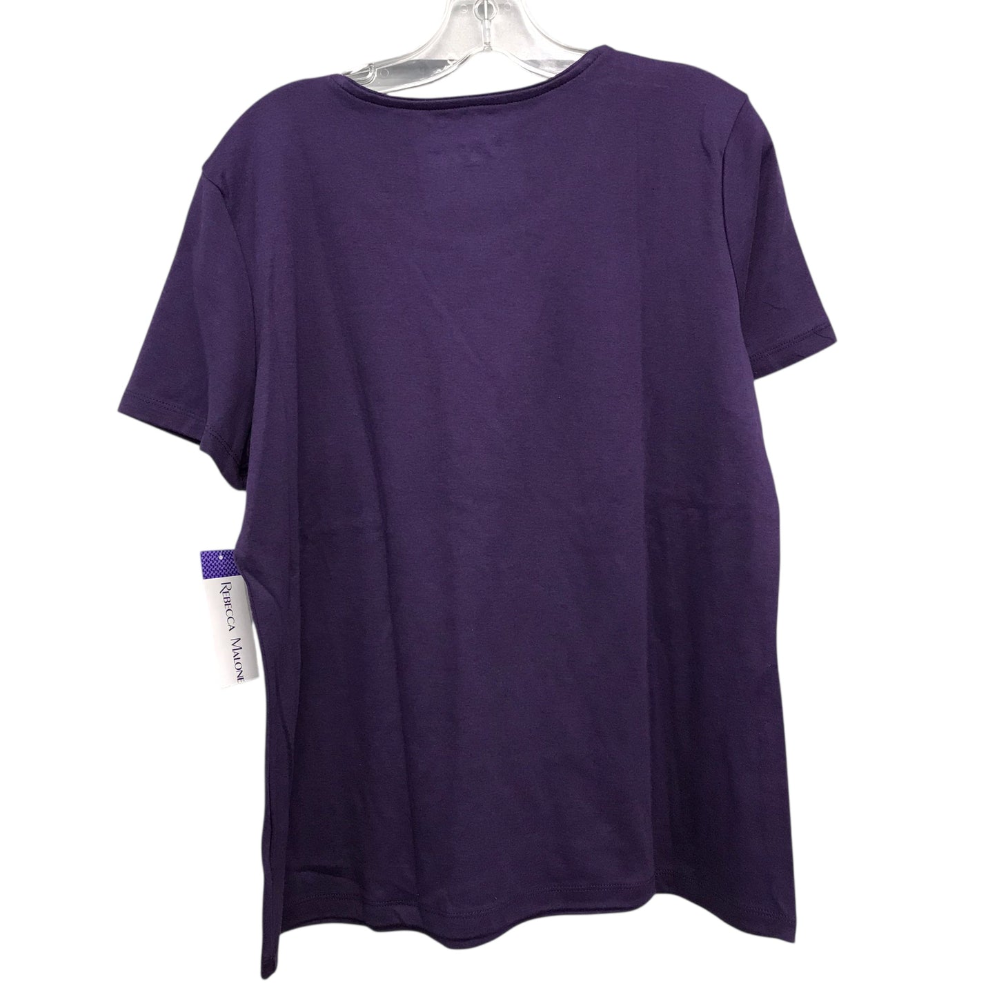 Top Ss By Rebecca Malone In Purple, Size:Xl