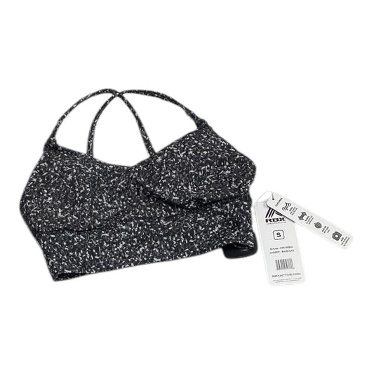 Athletic Bra By Rbx In Grey & White, Size:S