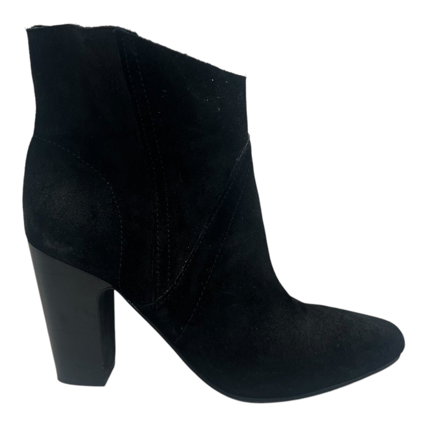 Boots Ankle Heels By Vince Camuto In Black, Size:7.5