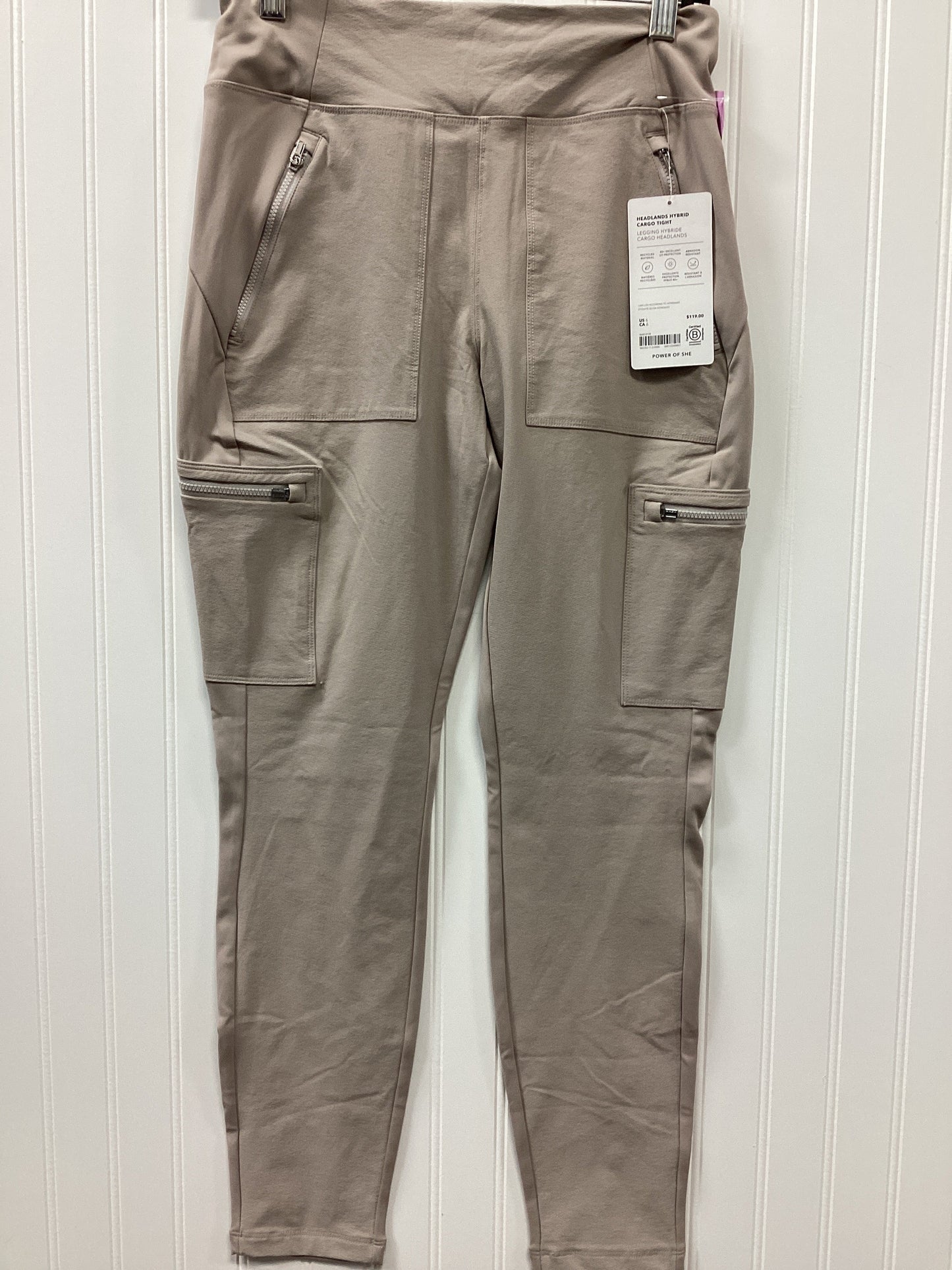 Athletic Pants By Athleta In Tan, Size:6