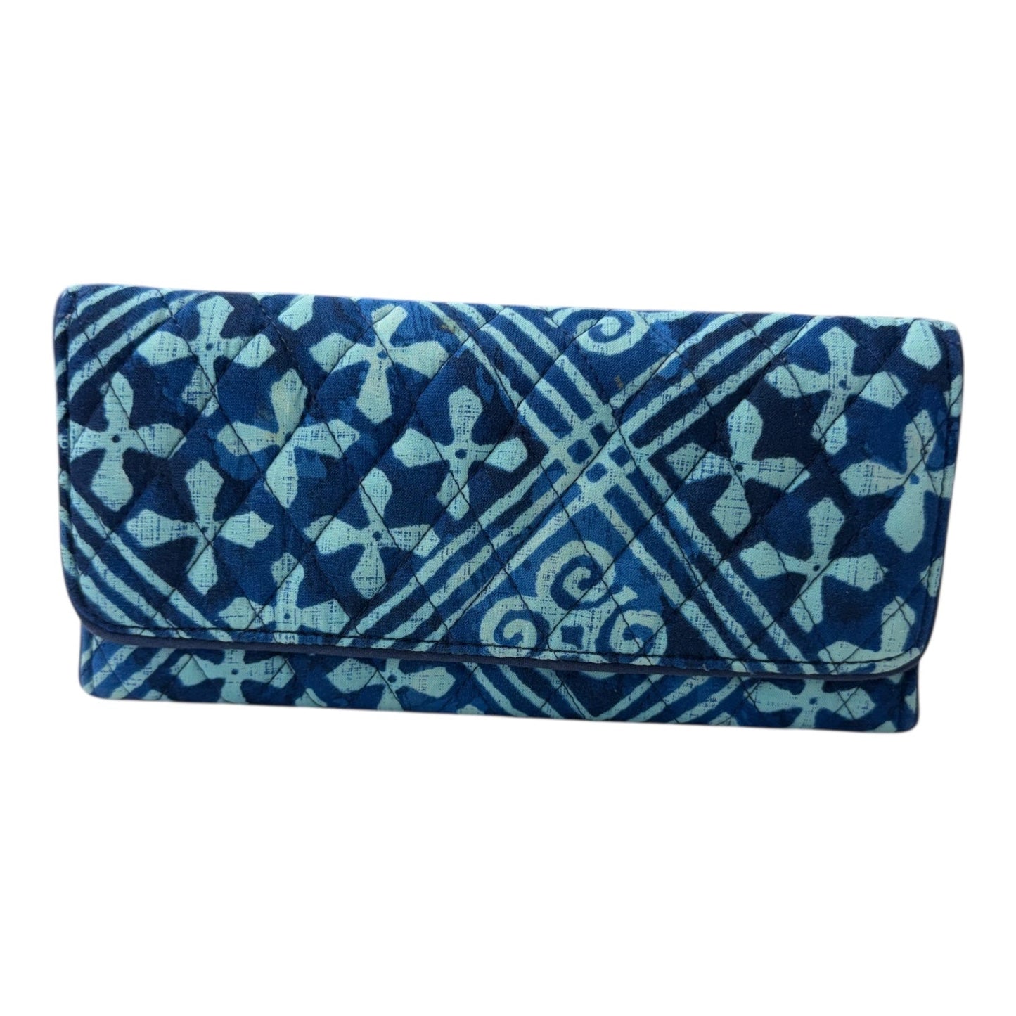 Wallet By Vera Bradley In Blue, Size:Medium
