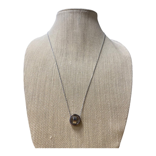 Necklace Designer By Swarovski In Silver