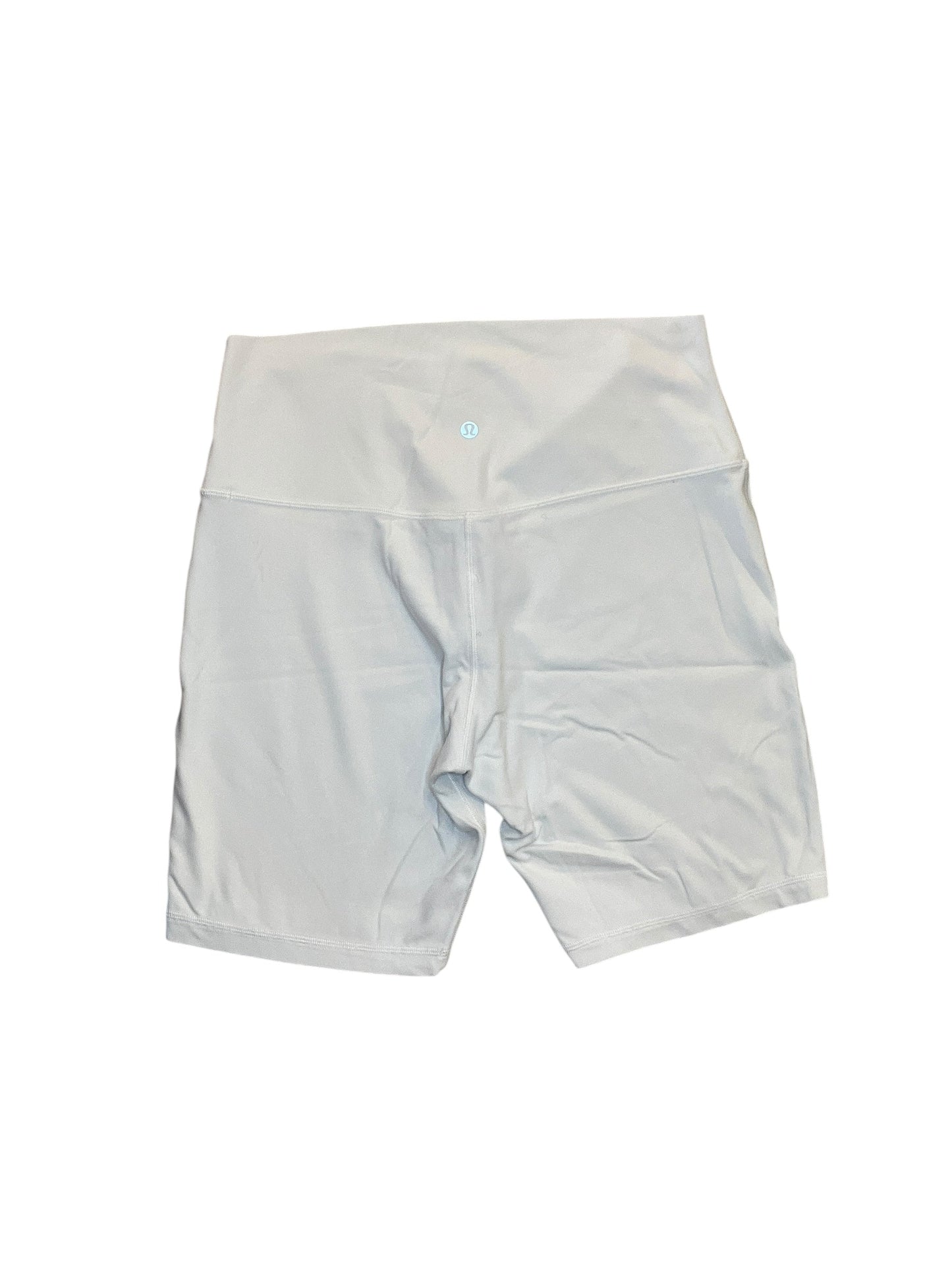 Athletic Shorts By Lululemon In White, Size:L