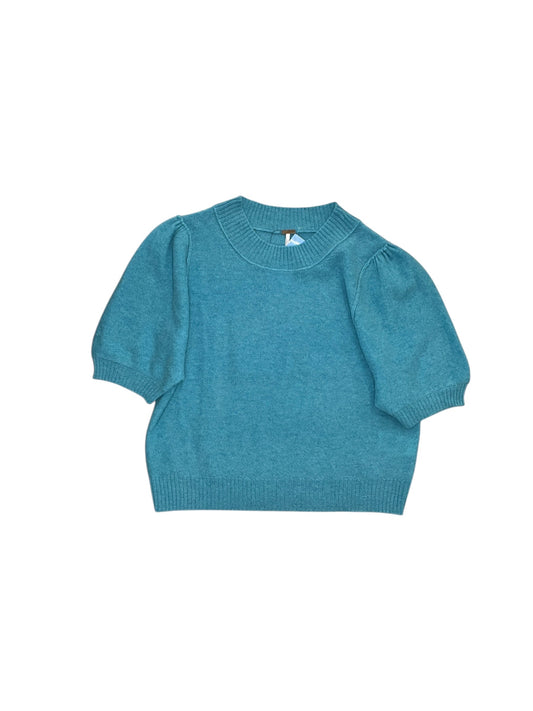 Sweater Ss By Free People In Blue, Size:L