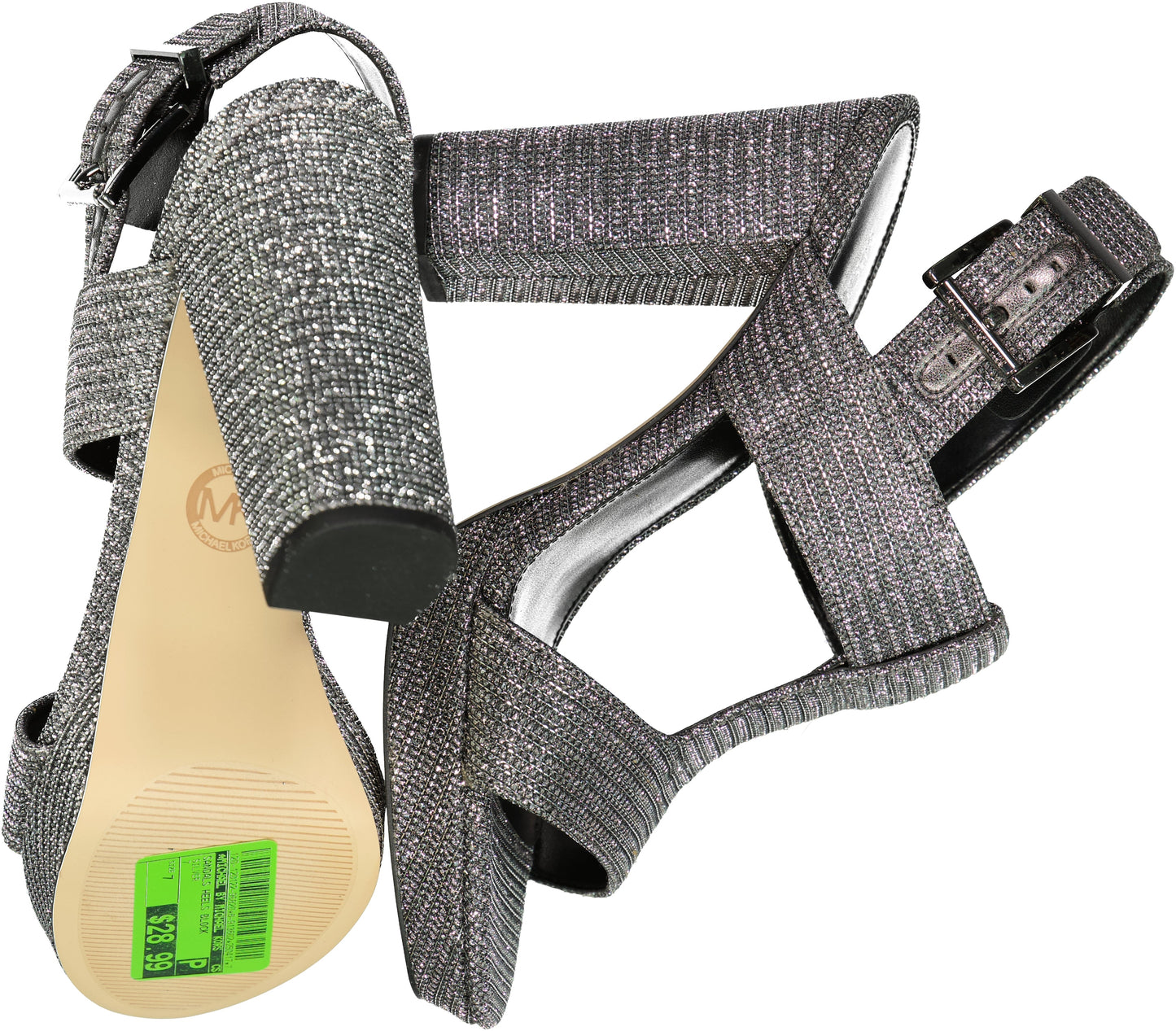 MICHAEL BY MICHAEL KORS-SANDALS HEELS BLOCK Size 7