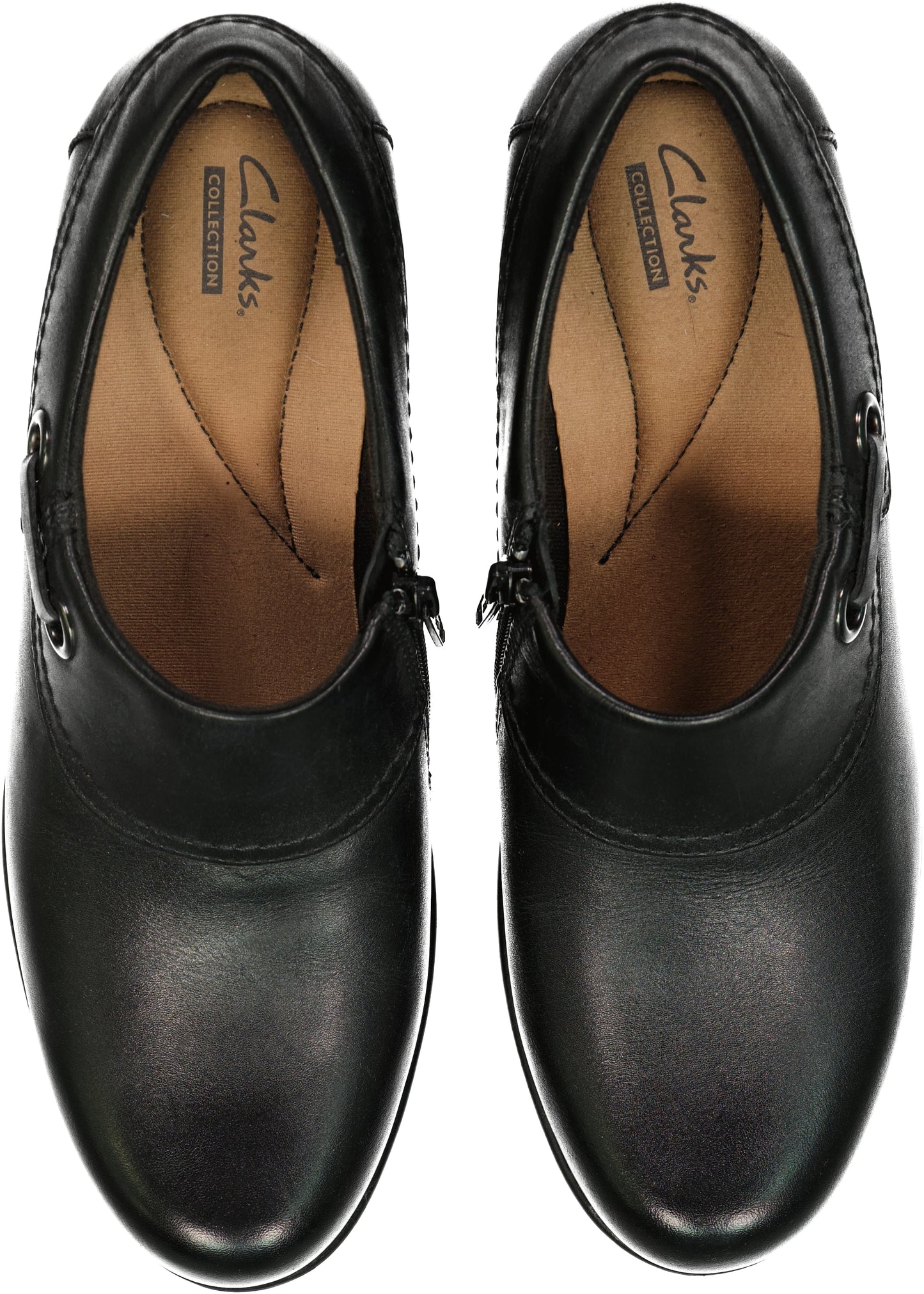 CLARKS-BOOTS ANKLE HEELS Size 9