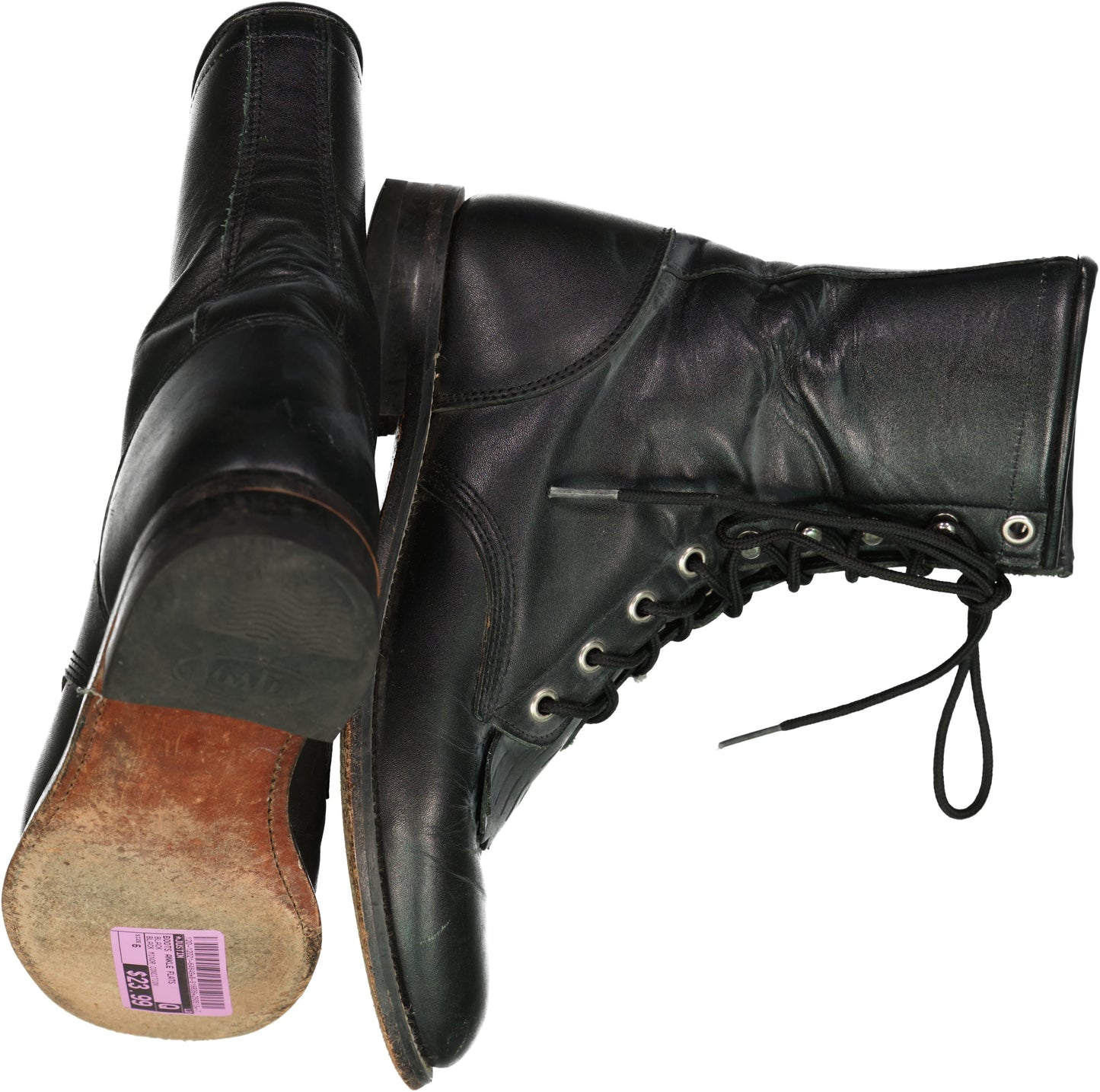JUSTIN-BOOTS ANKLE FLATS Size 6