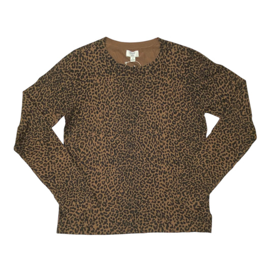 Sweater By J. Crew In Animal Print, Size:M