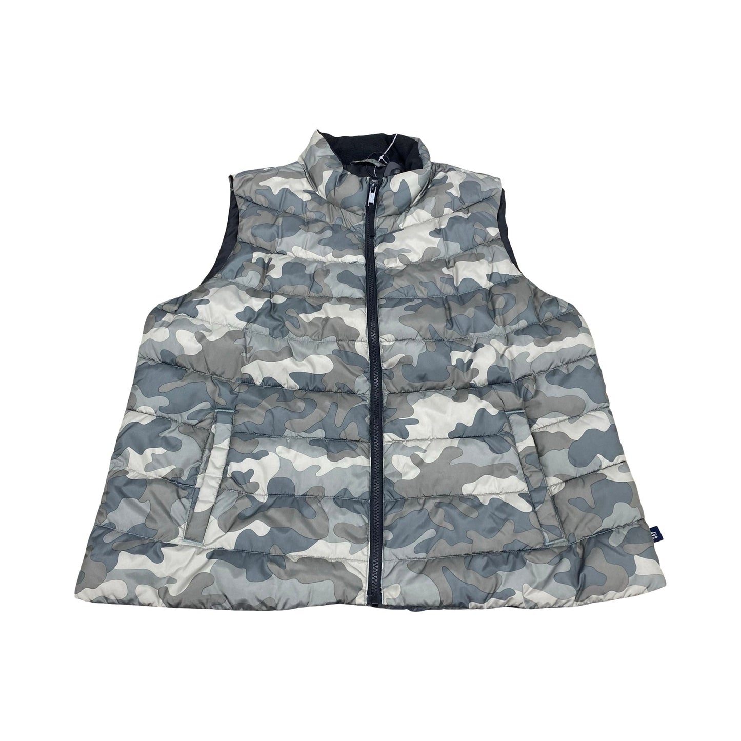 Vest Puffer & Quilted By Gap In Camouflage Print, Size:Xl
