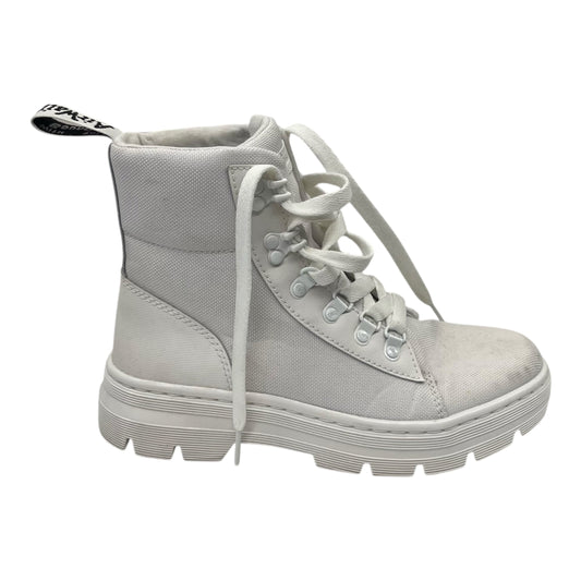 Boots Ankle Flats By Dr Martens In White, Size:7