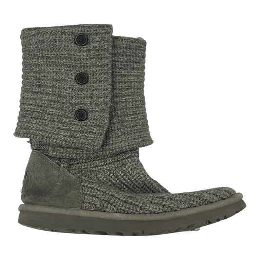 Boots Designer By Ugg In Grey, Size:8